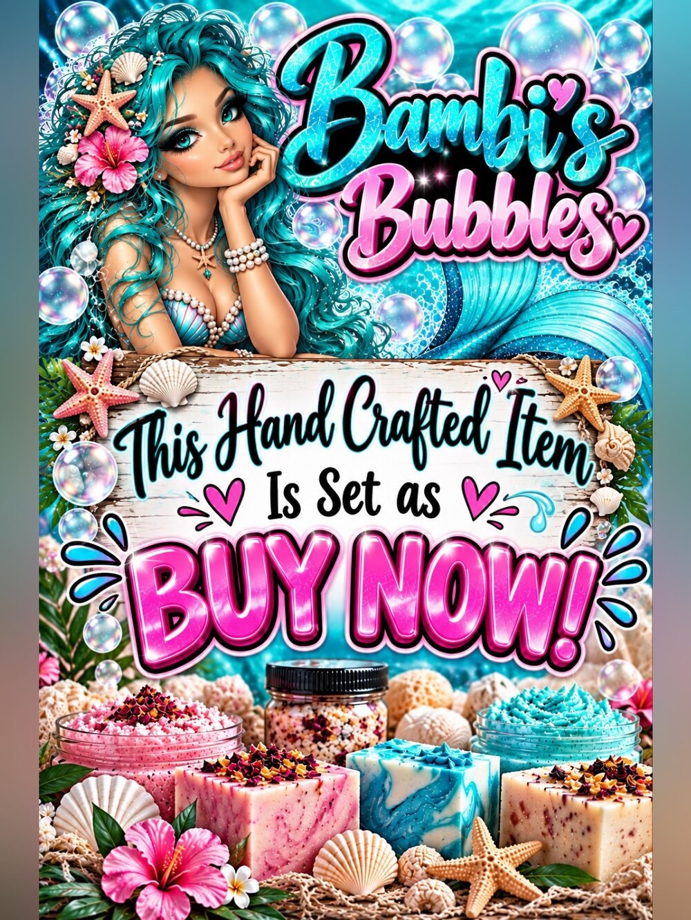 New! Limited Supply Bambis Bubbles Wax Melts - Picture 6 of 6